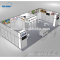 île slatwall exposition stand salon de commerce design stand conception stand exposition pour l&#39;Australie Clients